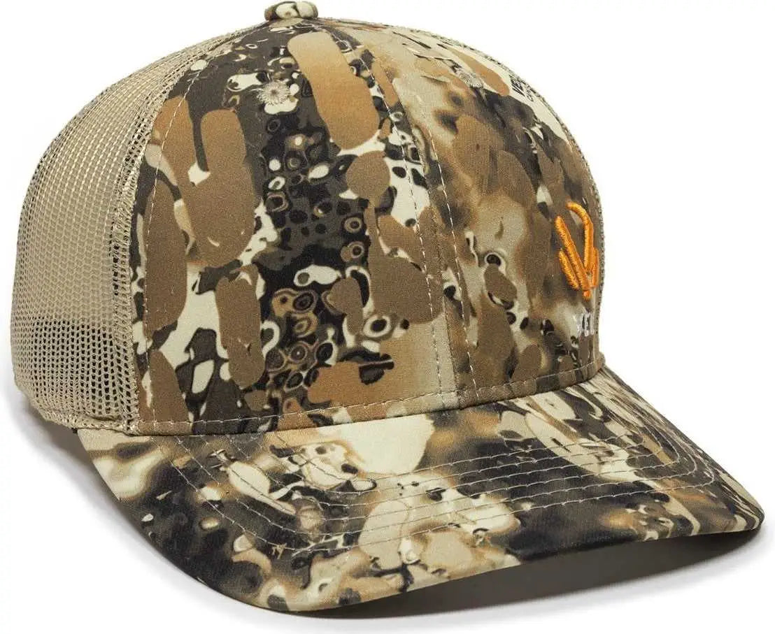 OC Sports VEIL-001 VEIL Camo Mesh Back Cap - Veil Camo Avayde Natural - Veil Camo Avayde Natural / OSFM
