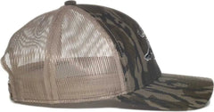 OC Sports WIN49A Wintester Cotton Twill Mesh Back Cap - Mossy Oak Original Bottomlands Khaki - Mossy Oak Khaki / OSFM