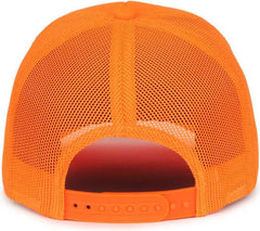 OC Sports WRA-121 Wranger High Crown Mesh Back Cap - Blaze Blaze - Blaze / OSFM