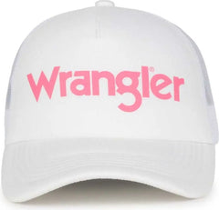 OC Sports WRA-121 Wranger High Crown Mesh Back Cap - White White - White / OSFM