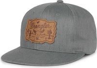 OC Sports WRA-125 Wranger Structured High Crown Cap - Heathered Gray - Navy / OSFM