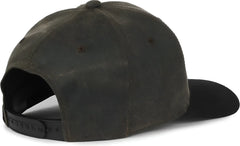 OC Sports WRA-202 Wranger Weathered Cotton Cap - Brown Black - Brown Black / OSFM
