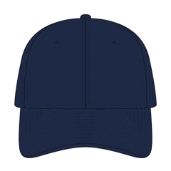 OTTO 10-271 ’OTTO Flex’ Fitted 6 Panel Low Profile Dad Cap - Navy - Navy / 7’’ - 7 1/4’’