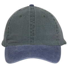 OTTO 10-271 ’OTTO Flex’ Fitted 6 Panel Low Profile Dad Cap - Nvy/Dk.Grn