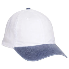 OTTO 10-271 ’OTTO Flex’ Fitted 6 Panel Low Profile Dad Cap - Nvy/Wht