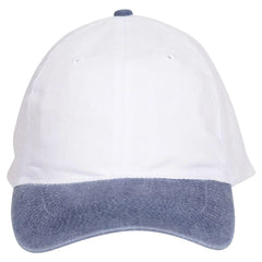 OTTO 10-271 ’OTTO Flex’ Fitted 6 Panel Low Profile Dad Cap - Nvy/Wht