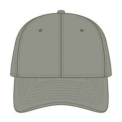 OTTO 10-271 ’OTTO Flex’ Fitted 6 Panel Low Profile Dad Cap - Ol. Green - Ol. Green / 7’’ - 7 1/4’’