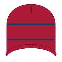 OTTO 100-630 Beanie With Stripes - Red/Ryl - Red/Ryl / 6 1/2’’ - 7 5/8’’