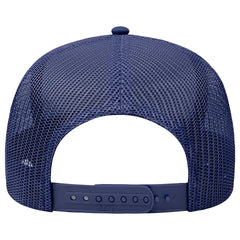 OTTO 102-664 5 Panel Low Profile Mesh Back Trucker Cap - Navy - Navy / 6 1/2’’ - 7 5/8’’