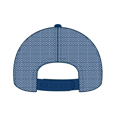 OTTO 102-664 5 Panel Low Profile Mesh Back Trucker Cap - Royal - Royal / 6 1/2’’ - 7 5/8’’
