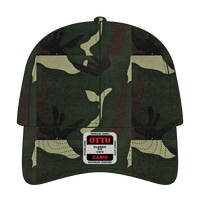 OTTO 103-713 Camouflage 6 Panel Low Profile Baseball Cap - Camo 001 - Camo 001 / 6 1/2’’ - 7 5/8’’