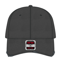 OTTO 104-764 6 Panel Low Profile Dad Cap - Char. Gray - Char. Gray / 6 1/2’’ - 7 5/8’’