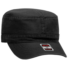 OTTO 109-791 Military Cap - Black - Black / 6 1/2’’ - 7 5/8’’