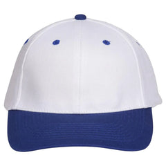 OTTO 11-018 ’OTTO Flex’ Fitted 6 Panel Low Profile Baseball Cap - Ryl/Wht - Ryl/Wht / 7’’ - 7 1/4’’