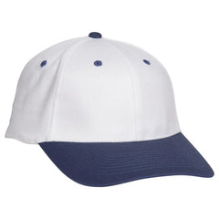 OTTO 11-018 ’OTTO Flex’ Fitted 6 Panel Low Profile Baseball Cap - Nvy/Wht - Nvy/Wht / 7’’ - 7 1/4’’