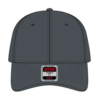 OTTO 11-1162 ’OTTO Flex’ Fitted 6 Panel Low Profile Baseball Cap - Char. Gray - Char. Gray / 7 3/8’’ - 7 5/8’
