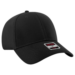 OTTO 11-1172 ’OTTO Flex’ Fitted 6 Panel Low Profile Baseball Cap - Black