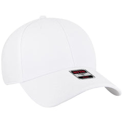 OTTO 11-1172 ’OTTO Flex’ Fitted 6 Panel Low Profile Baseball Cap - White