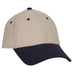 OTTO 11-425 ’OTTO Flex’ Fitted 6 Panel Low Profile Baseball Cap - Nvy/Kha
