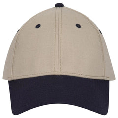 OTTO 11-425 ’OTTO Flex’ Fitted 6 Panel Low Profile Baseball Cap - Nvy/Kha