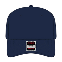 OTTO 1120-1 Seamless 6 Panel Mid Profile Mesh Back Trucker Cap - Navy - Navy / 7 3/8’’ - 7 5/8’’