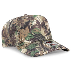 OTTO 120-838 Camouflage 5 Panel Mid Profile Baseball Cap - Lt.Lod/Brn/Kly - Lt.Lod/Brn/Kly / 6 1/2’’ - 7 5/8’’