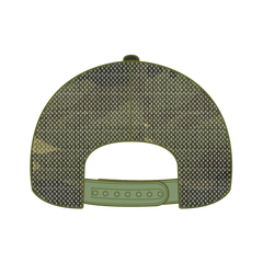 OTTO 121-1281 6 Panel Low Profile Mesh Back Trucker Dad Cap - Camo 008 - Camo 008 / 7 3/8’’ - 7 5/8’’