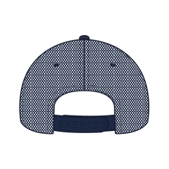 OTTO 121-858 6 Panel Low Profile Mesh Back Trucker Dad Cap - Navy - Navy / 6 1/2’’ - 7 5/8’’