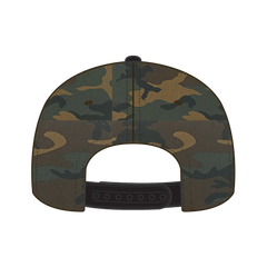 OTTO 125-1038 “Snap” 6 Panel Pro Style Snapback Cap - Blk/Dk.Grn/Brn - Blk/Dk.Grn/Brn / 6 1/2’’ - 7 5/8’’