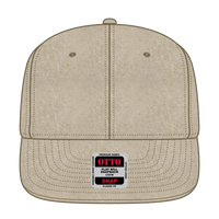 OTTO 125-1038 “Snap” 6 Panel Pro Style Snapback Cap - Khk - Khk / 6 1/2’’ - 7 5/8’’