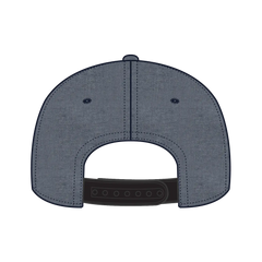 OTTO 125-1038 “Snap” 6 Panel Pro Style Snapback Cap - Navy - Navy / 6 1/2’’ - 7 5/8’’