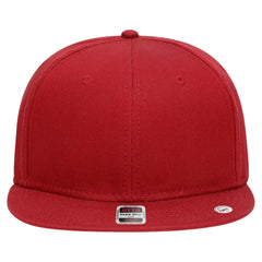 OTTO 125-1038 “Snap” 6 Panel Pro Style Snapback Cap - Red