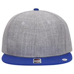 OTTO 125-978 ’OTTO Snap’ 6 Panel Pro Style Snapback Cap - Ryl/H.Gry/H.Gry - Ryl/H.Gry/H.Gry / 6 1/2’’ - 7 5/8’’