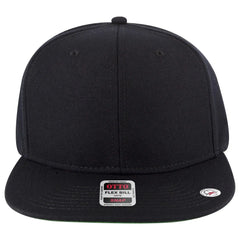 OTTO 125-978 ’OTTO Snap’ 6 Panel Pro Style Snapback Cap - Black - Black / 6 1/2’’ - 7 5/8’’