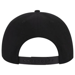 OTTO 125-978 ’OTTO Snap’ 6 Panel Pro Style Snapback Cap - Blk/Cork/Blk - Blk/Cork/Blk / 6 1/2’’ - 7 5/8’’
