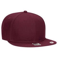 OTTO 125-978 ’OTTO Snap’ 6 Panel Pro Style Snapback Cap - Burg. Marn - Burg. Marn / 6 1/2’’ - 7 5/8’’