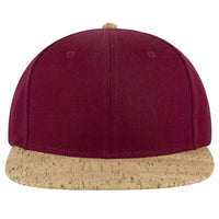 OTTO 125-978 ’OTTO Snap’ 6 Panel Pro Style Snapback Cap - Cork/Bg Mrn - Cork/Bg Mrn / 6 1/2’’ - 7 5/8’’