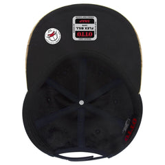 OTTO 125-978 ’OTTO Snap’ 6 Panel Pro Style Snapback Cap - Cork/Ch Gry - Cork/Ch Gry / 6 1/2’’ - 7 5/8’’