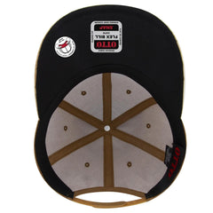 OTTO 125-978 ’OTTO Snap’ 6 Panel Pro Style Snapback Cap - Cork/Cy Brn - Cork/Cy Brn / 6 1/2’’ - 7 5/8’’