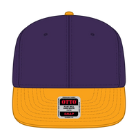 OTTO 125-978 ’OTTO Snap’ 6 Panel Pro Style Snapback Cap - Gld/Pur/Pur - Gld/Pur/Pur / 6 1/2’’ - 7 5/8’’
