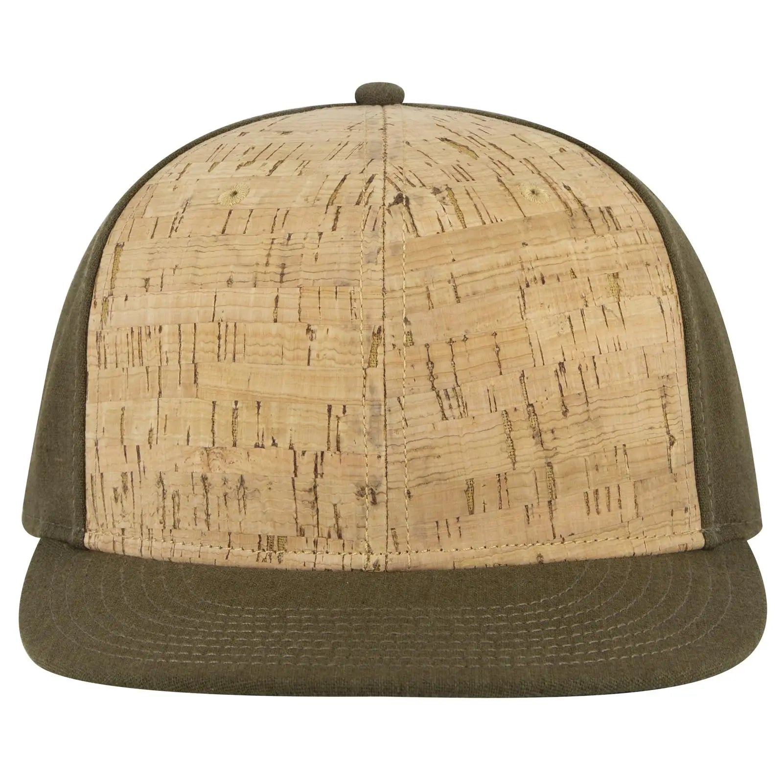 OTTO 125-978 ’OTTO Snap’ 6 Panel Pro Style Snapback Cap - Ml Grn/Crk/Ml Grn - Ml Grn/Crk/Ml Grn / 6 1/2’’ - 7 5/8’’