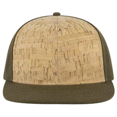 OTTO 125-978 ’OTTO Snap’ 6 Panel Pro Style Snapback Cap - Ml Grn/Crk/Ml Grn - Ml Grn/Crk/Ml Grn / 6 1/2’’ - 7 5/8’’