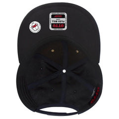 OTTO 125-978 ’OTTO Snap’ 6 Panel Pro Style Snapback Cap - Nvy/Cork/Nvy - Nvy/Cork/Nvy / 6 1/2’’ - 7 5/8’’