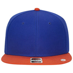 OTTO 125-978 ’OTTO Snap’ 6 Panel Pro Style Snapback Cap - Org/Ryl/Ryl - Org/Ryl/Ryl / 6 1/2’’ - 7 5/8’’