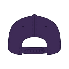 OTTO 125-978 ’OTTO Snap’ 6 Panel Pro Style Snapback Cap - Purple - Purple / 6 1/2’’ - 7 5/8’’