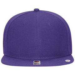 OTTO 125-978 ’OTTO Snap’ 6 Panel Pro Style Snapback Cap - Purple - Purple / 6 1/2’’ - 7 5/8’’