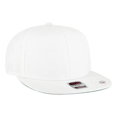 OTTO 125-978 ’OTTO Snap’ 6 Panel Pro Style Snapback Cap - White - White / 6 1/2’’ - 7 5/8’’