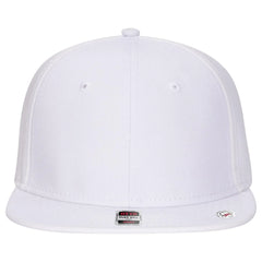 OTTO 125-978 ’OTTO Snap’ 6 Panel Pro Style Snapback Cap - White - White / 6 1/2’’ - 7 5/8’’