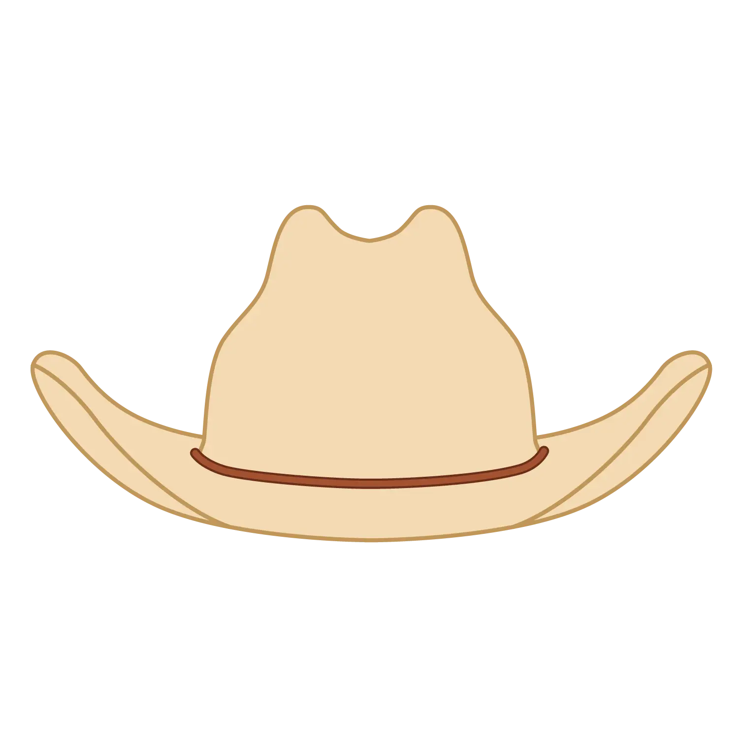 OTTO 129-1326 Straw Cowboy Hat with Adjustable Cord - Natural - Natural / 77 1/4’’ - 7 1/2’’