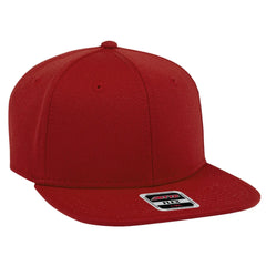OTTO 13-1206 ’OTTO Flex’ Fitted 6 Panel Mid Profile Baseball Cap - Red - Red / 7’’ - 7 1/4’’